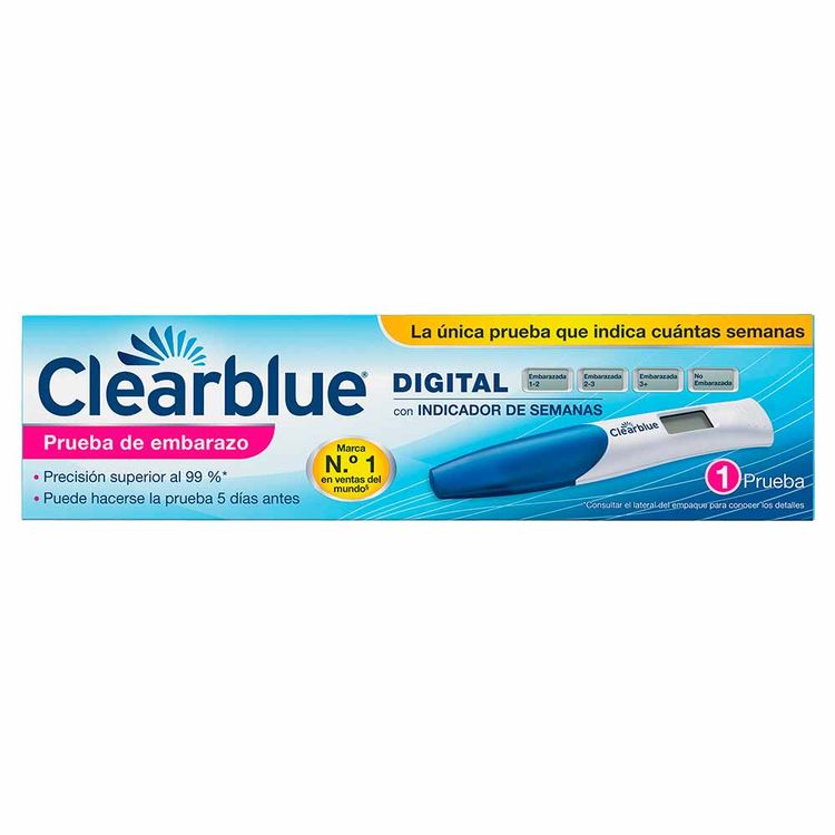 prueba de embarazo con semanas precio